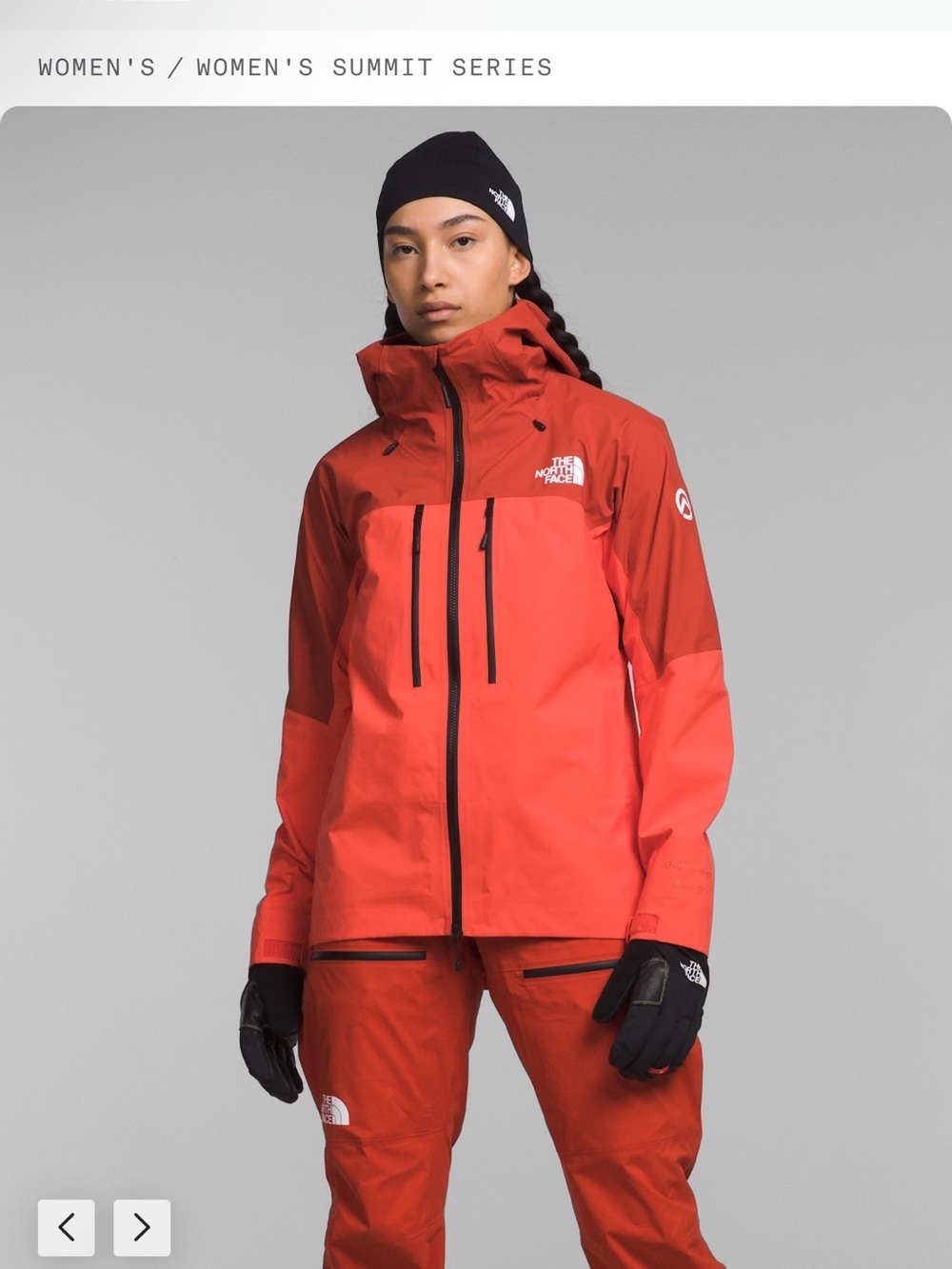Women’s Summit Series Pumori GORE-TEX® Pro Shell Jacket size Large ski snowboard